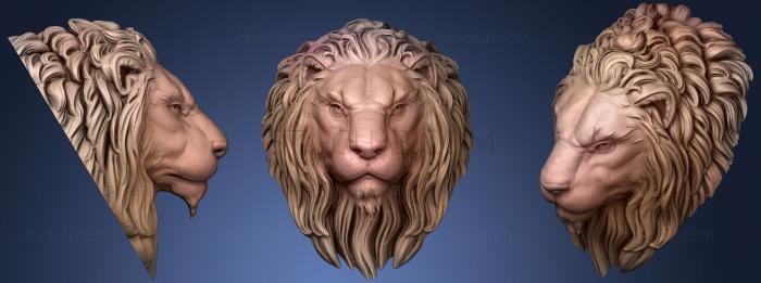 Lion Head Sculpt